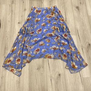 Paige floral pattern skirt; LIKE NEW; size small